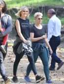 Malin Akerman Out for Hiking in Los Angeles