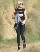 Malin Akerman Out for Hiking in Los Angeles
