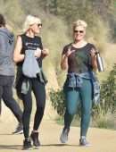 Malin Akerman Out for Hiking in Los Angeles