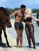 Megan Barton Hanson on Holidays in Mauritius