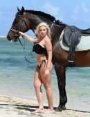 Megan Barton Hanson on Holidays in Mauritius