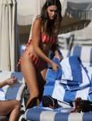 Melody De La Fe in Swimsuit for Photoshoot on the Beach in Miami