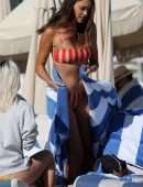 Melody De La Fe in Swimsuit for Photoshoot on the Beach in Miami