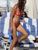 Melody De La Fe in Swimsuit for Photoshoot on the Beach in Miami