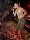 Miley Cyrus Performing Live at GAY NightClub in London