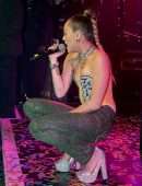 Miley Cyrus Performing Live at GAY NightClub in London