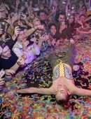 Miley Cyrus Performing Live at GAY NightClub in London