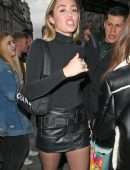 Miley Cyrus – Braless See-Through Candids in London