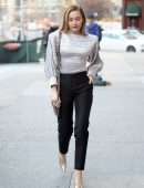 Miley Cyrus – Seen at a Z100 Radio Station in New York