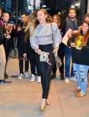 Miley Cyrus – Seen at a Z100 Radio Station in New York