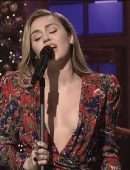 Miley Cyrus Performing Live on Saturday Night Live in New York