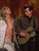 Miley Cyrus Performing Live on Saturday Night Live in New York