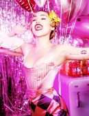 Miley Cyrus in Wonderland Magazine Photoshoot 2018