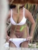 Monika Clarke Photoshoot Candids in Tulum