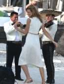 Nadine Leopold for Photoshoot in Tulum, Mexico