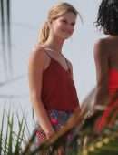 Nadine Leopold for Photoshoot in Tulum, Mexico