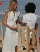 Nadine Leopold for Photoshoot in Tulum, Mexico