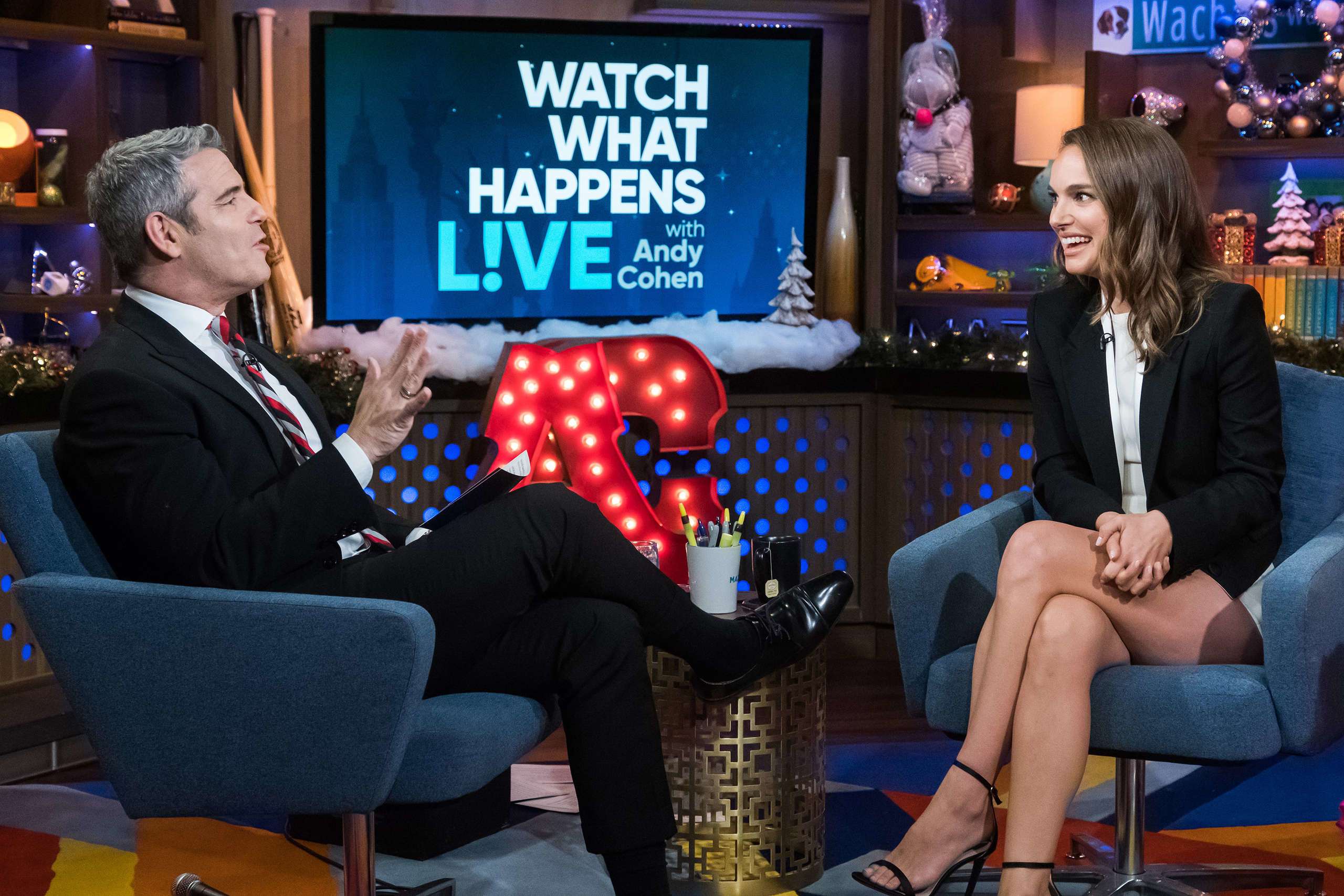 Natalie Portman at Watch What Happens Live