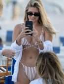 Natasha Oakley in Bikini at Beach in Miami