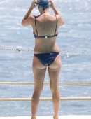 Nathalie Kelley Swimming at Iceberg's in Sydney