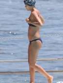 Nathalie Kelley Swimming at Iceberg's in Sydney