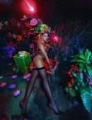 Rihanna in SavageXFenty Lingerie Photoshoot 2018