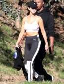 Selena Gomez Out with Friends in Malibu