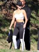 Selena Gomez Out with Friends in Malibu