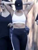 Selena Gomez Out with Friends in Malibu