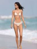 Sofia Resing in Bikini at the Beach in Miami
