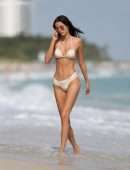 Sofia Resing in Bikini at the Beach in Miami