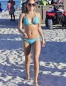Sylvie Meis Booty on the Beach in Miami