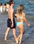 Sylvie Meis Booty on the Beach in Miami