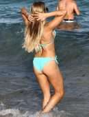 Sylvie Meis Booty on the Beach in Miami