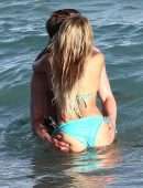 Sylvie Meis Booty on the Beach in Miami