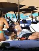 Sylvie Meis Booty on the Beach in Miami