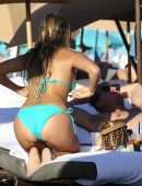 Sylvie Meis Booty on the Beach in Miami
