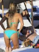 Sylvie Meis Booty on the Beach in Miami