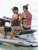 Tea Leoni in Bikini on Holidays in Barbados