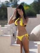 Yazmin Oukhellou in Bikini on Vacation in Morocco