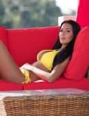 Yazmin Oukhellou in Bikini on Vacation in Morocco