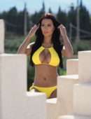 Yazmin Oukhellou in Bikini on Vacation in Morocco
