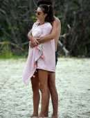 Alessandra Ambrosio at the Beach in Santa Catarina, Brazil
