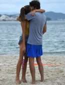 Alessandra Ambrosio at the Beach in Santa Catarina, Brazil