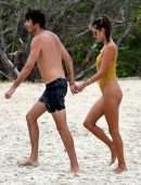 Alessandra Ambrosio at the Beach in Santa Catarina, Brazil