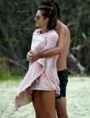 Alessandra Ambrosio at the Beach in Santa Catarina, Brazil