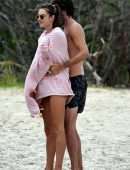Alessandra Ambrosio at the Beach in Santa Catarina, Brazil