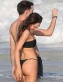 Alexis Ren in Bikini on the Beach in Tulum