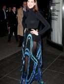 Anne Hathaway at the Premiere of “Serenity” in New York
