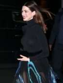 Anne Hathaway at the Premiere of “Serenity” in New York